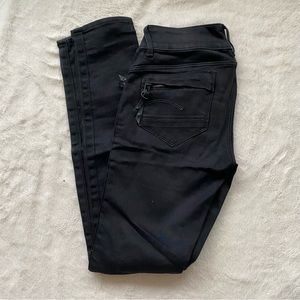 Women’s Gstar Raw Black Jeans